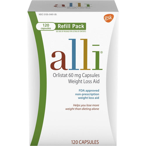 alli 120 capsules Refill Pack