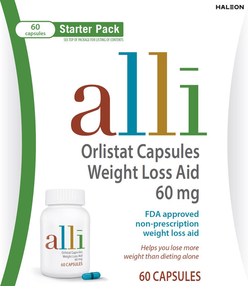 alli 60 capsules Starter Pack official package image